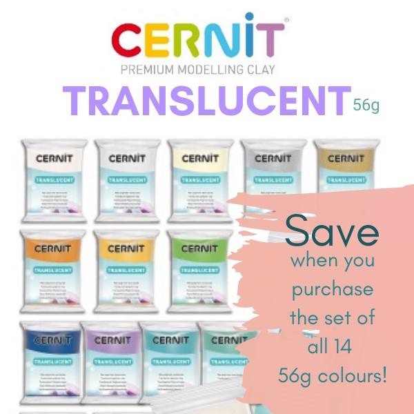 Cernit Translucent Now in STOCK! - Shades of Clay